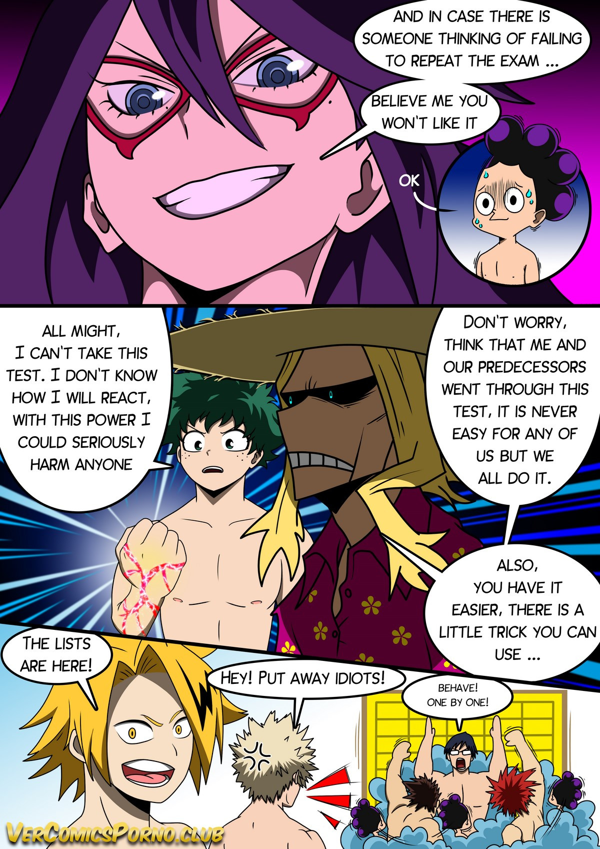 My Hentai Academia - Summer School   Complete page 7 full