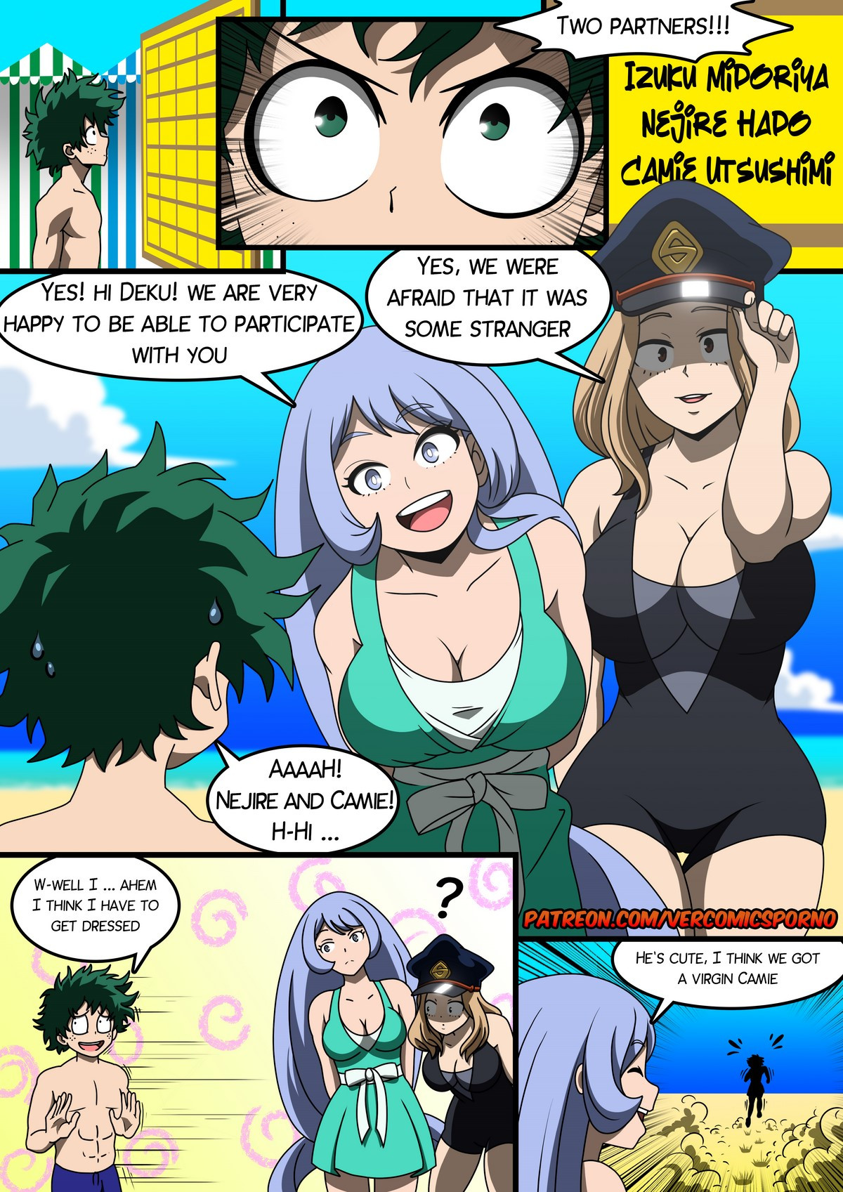 My Hentai Academia - Summer School   Complete page 8 full