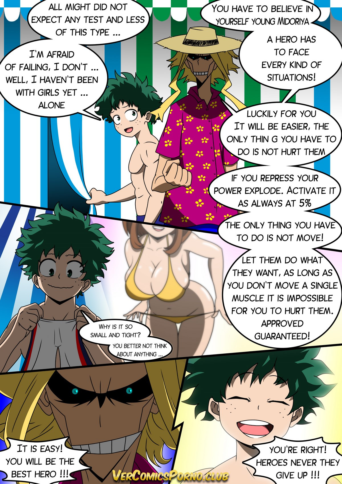 My Hentai Academia - Summer School   Complete page 9 full