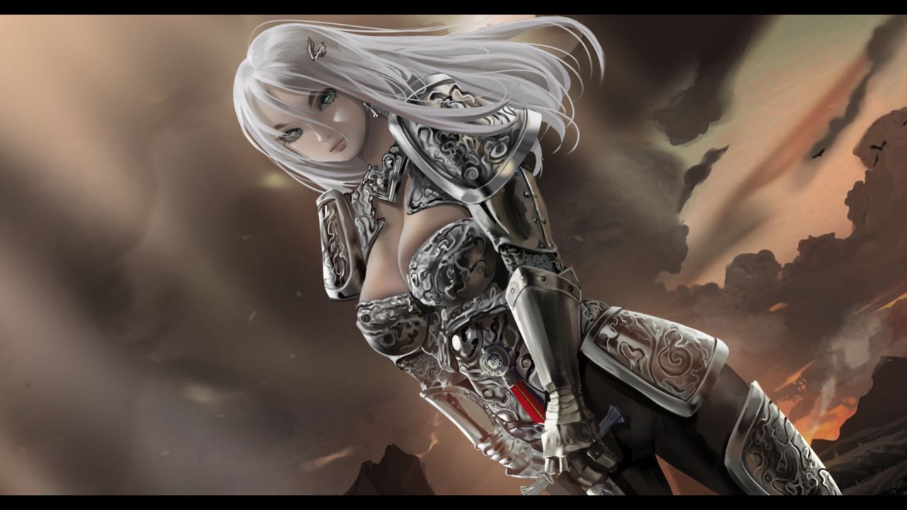 Lovely Warrior CG page 1 full