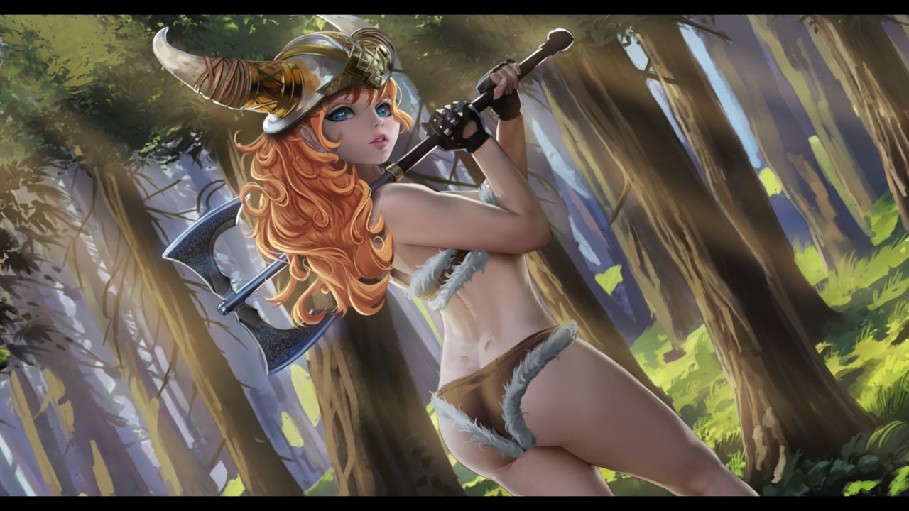 Lovely Warrior CG page 10 full