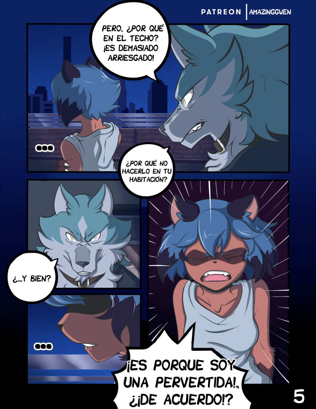 Nightlife in Animacity page 5 full