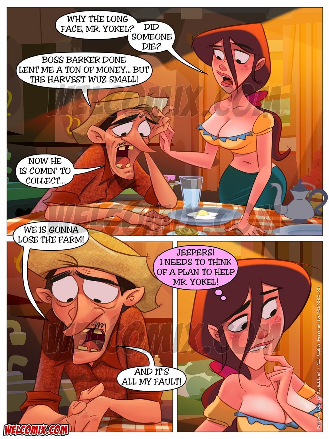 The Hillbilly Farm  - 13  - Farm Mortgage - english page 2 full
