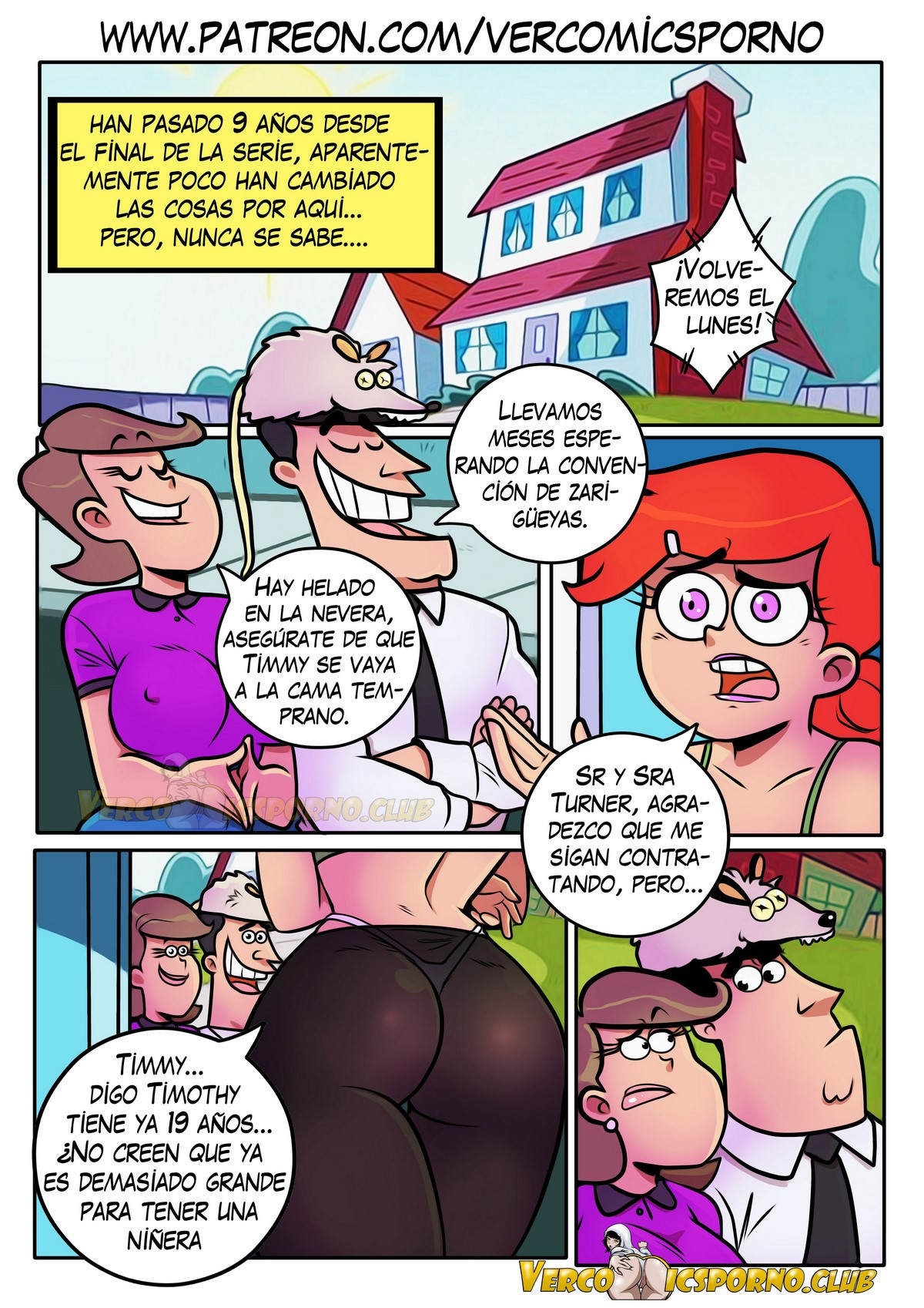Sometiendo a la niñera   Complete page 3 full