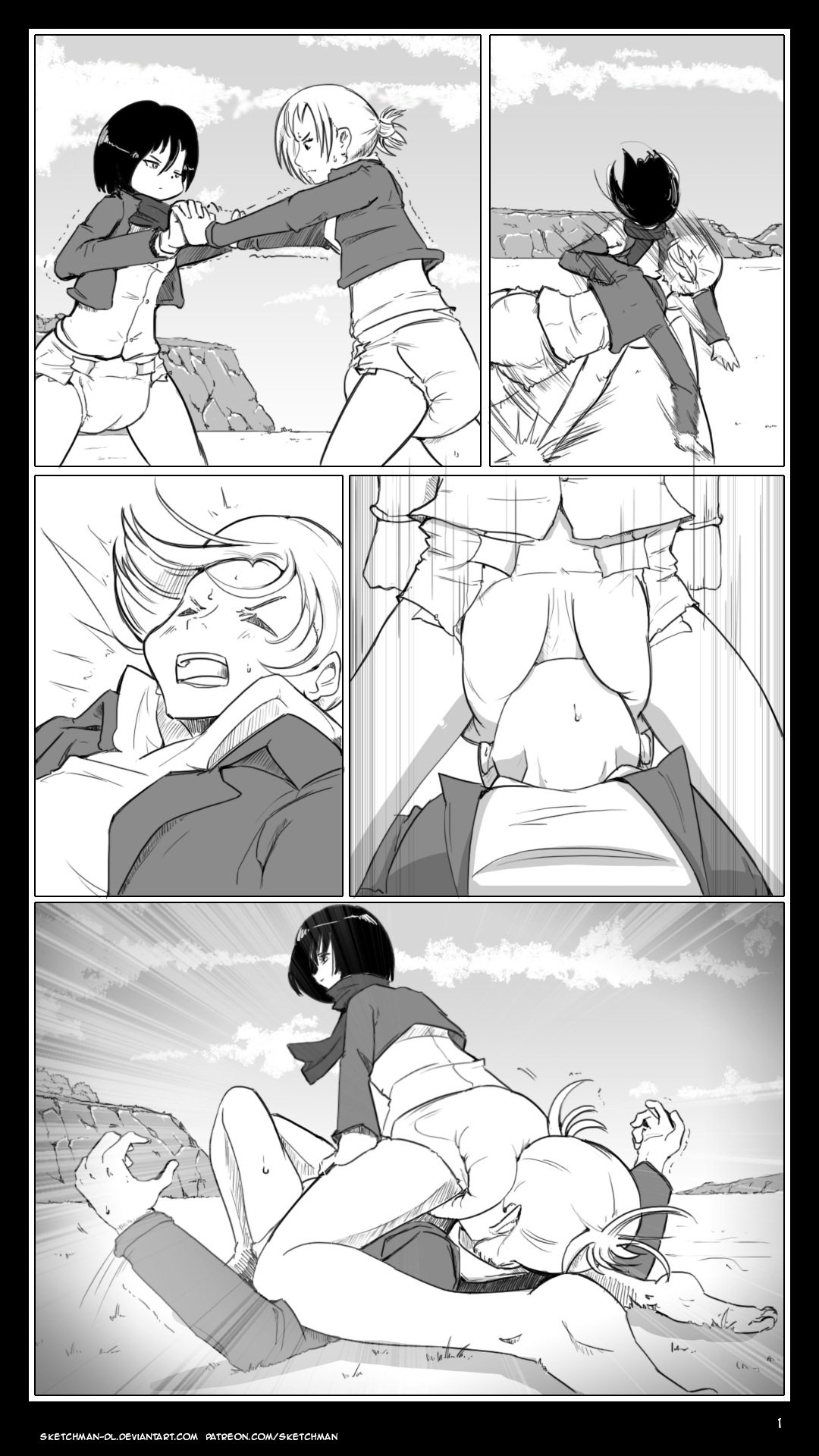 Commission Diaper fight page 1 full