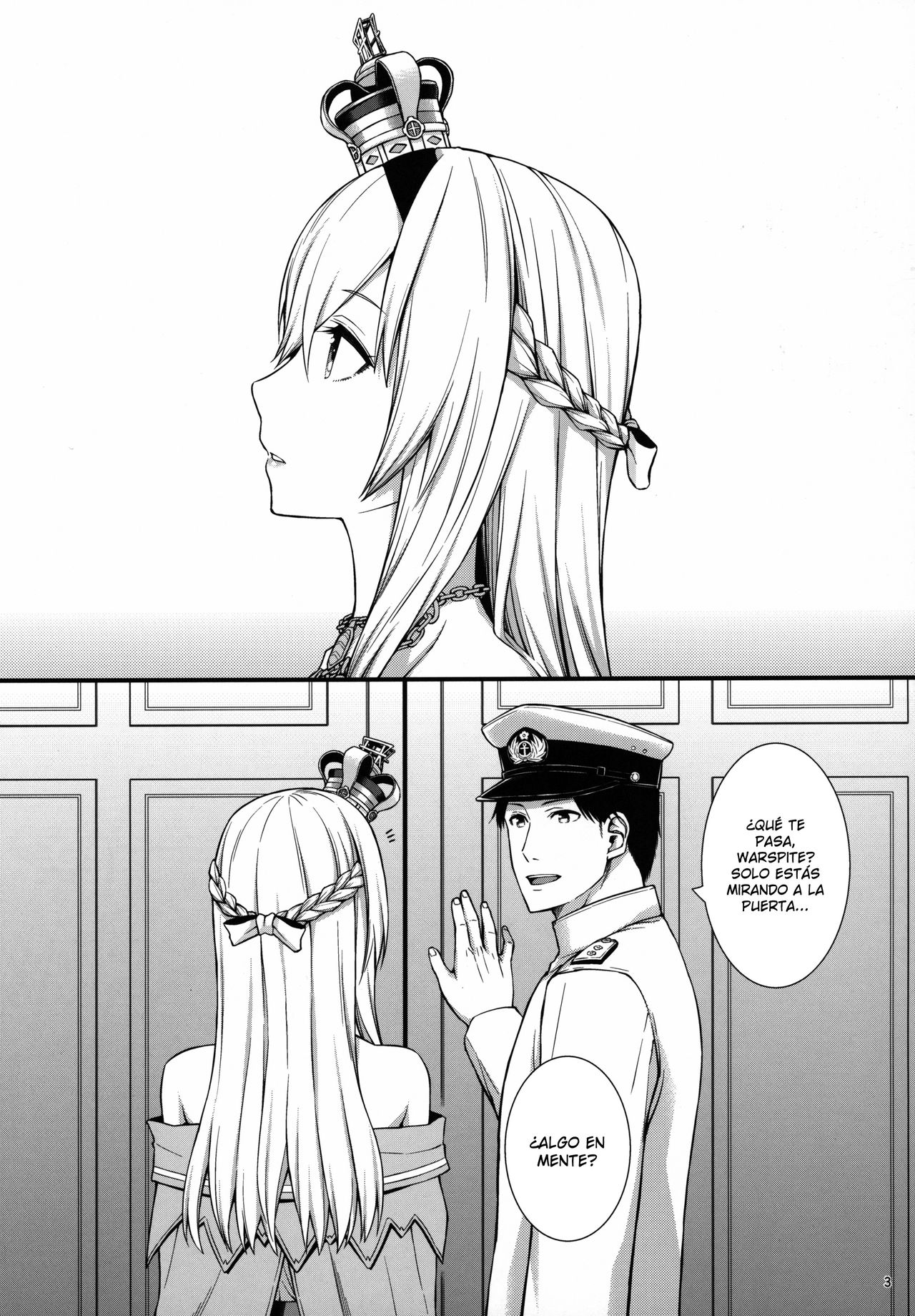 Guerra-Sama Wa Seiyoku Ga Tsuyoi. - Su Majestad Warspite tiene un fuerte deseo sexual page 4 full