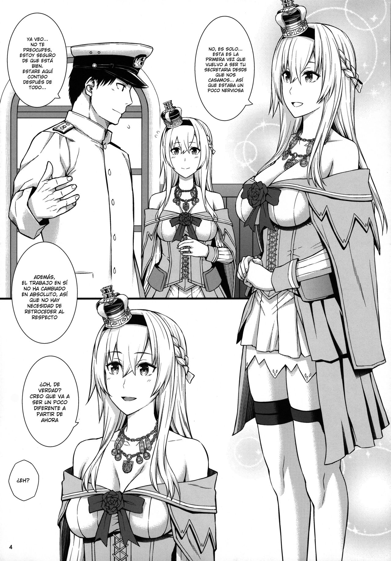 Guerra-Sama Wa Seiyoku Ga Tsuyoi. - Su Majestad Warspite tiene un fuerte deseo sexual page 5 full