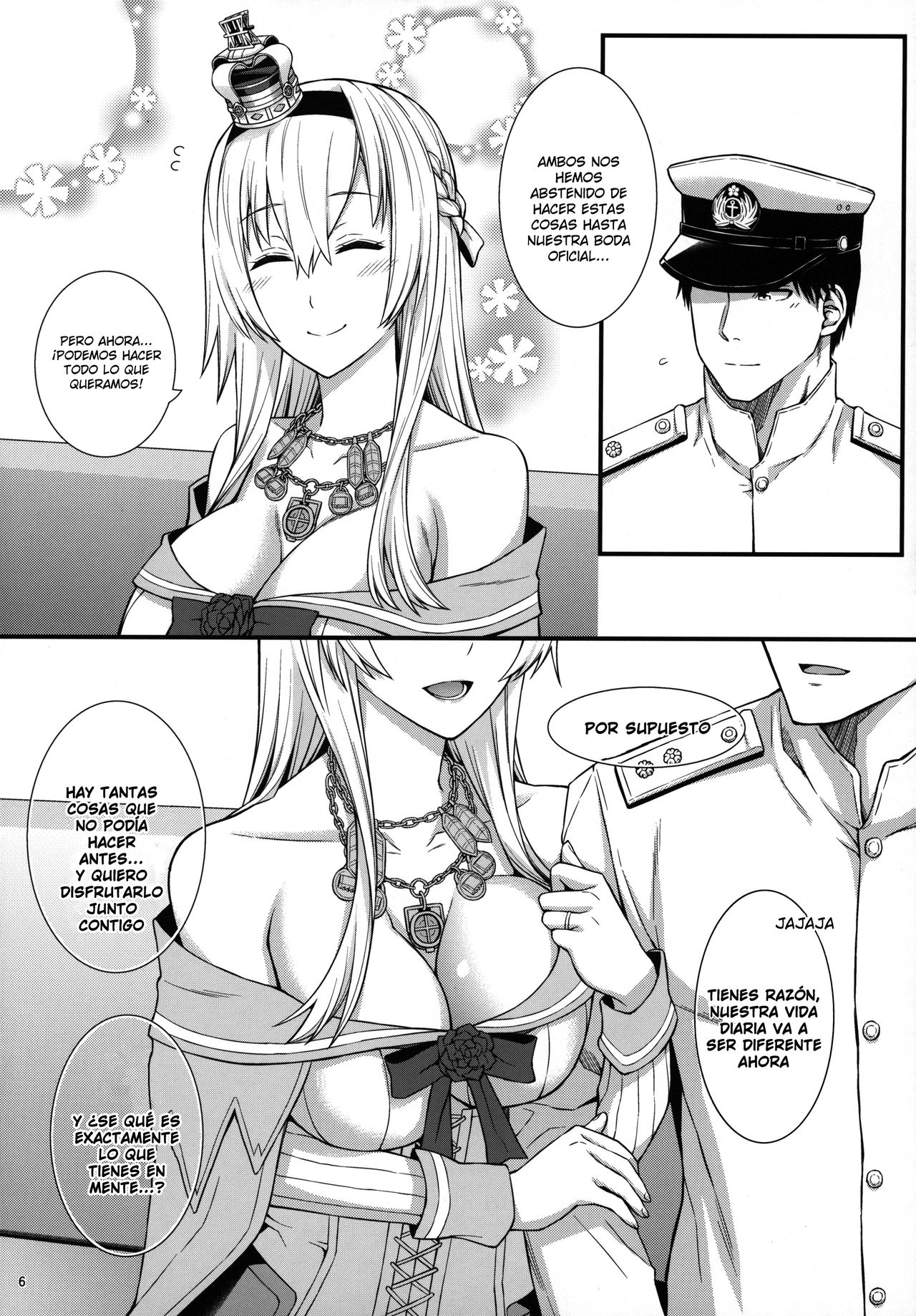 Guerra-Sama Wa Seiyoku Ga Tsuyoi. - Su Majestad Warspite tiene un fuerte deseo sexual page 7 full