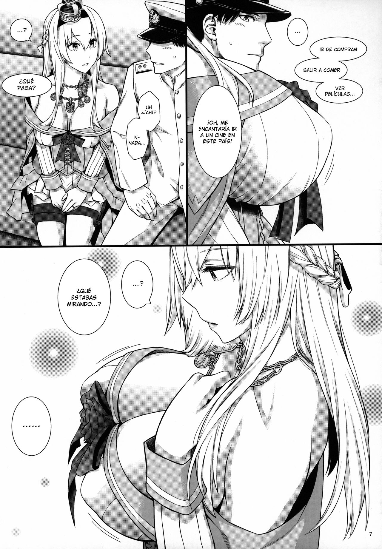 Guerra-Sama Wa Seiyoku Ga Tsuyoi. - Su Majestad Warspite tiene un fuerte deseo sexual page 8 full