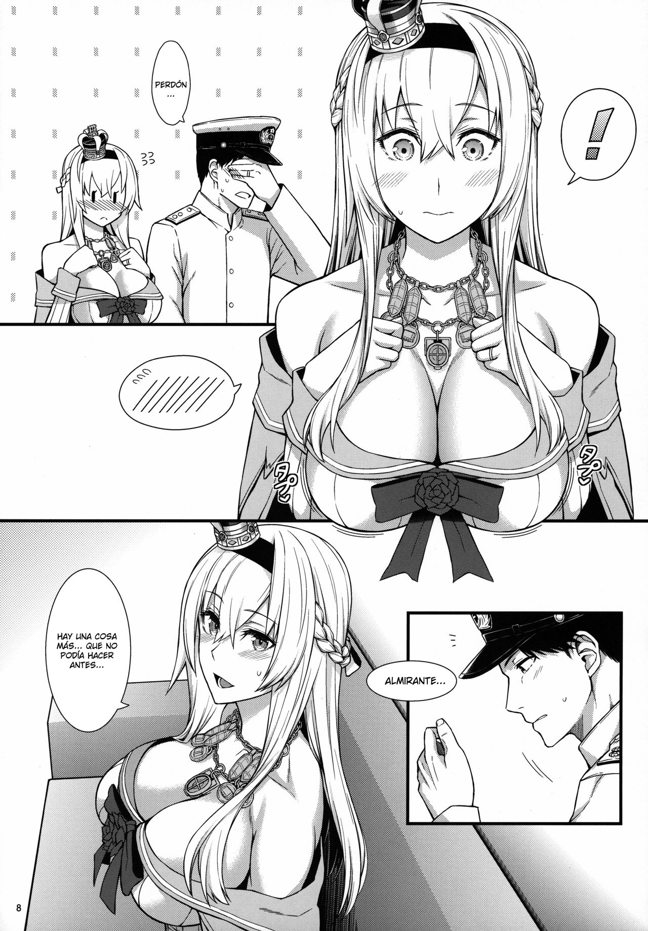 Guerra-Sama Wa Seiyoku Ga Tsuyoi. - Su Majestad Warspite tiene un fuerte deseo sexual page 9 full