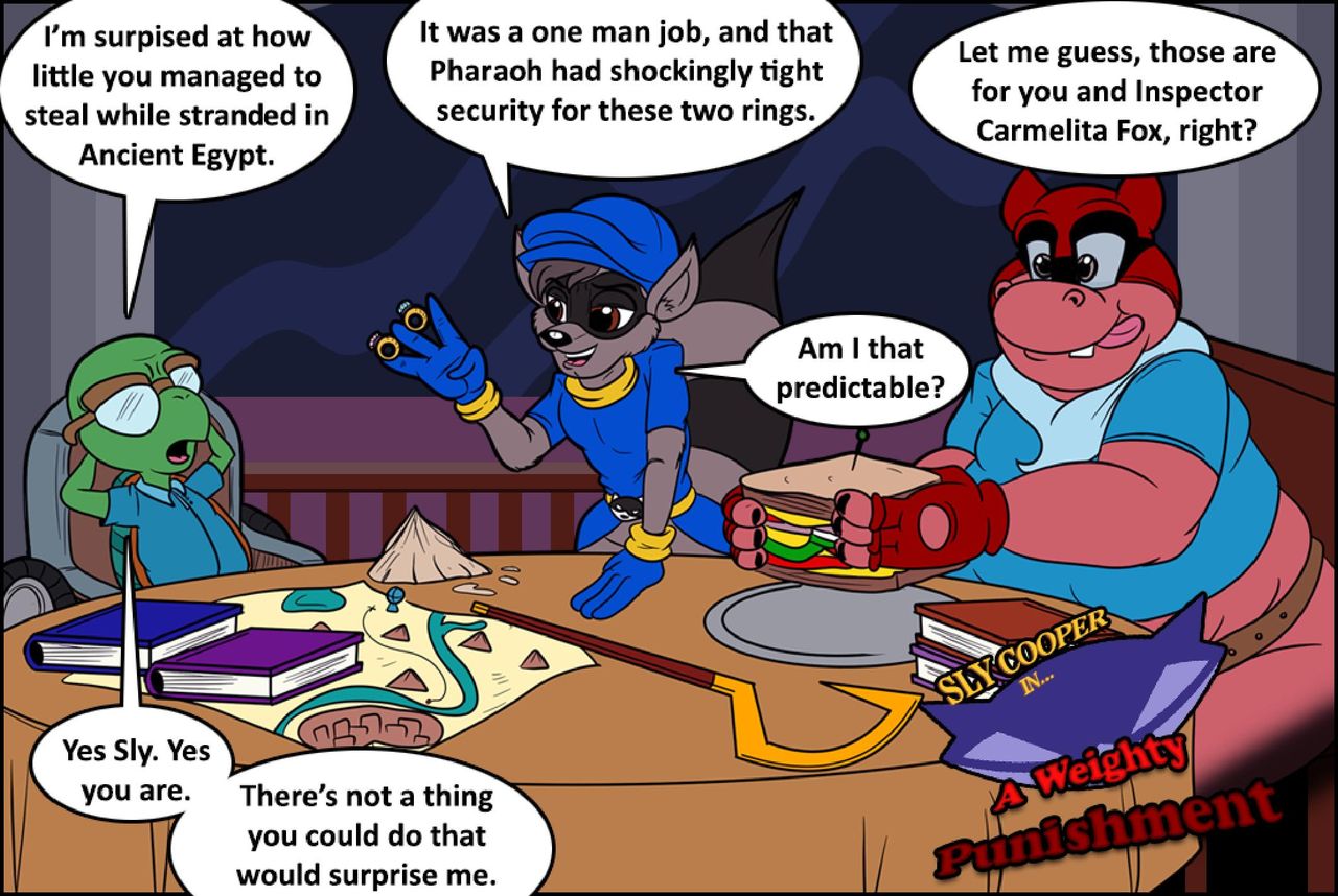 Sly Cooper - Weighty Punishment + Alternative ending page 1 full