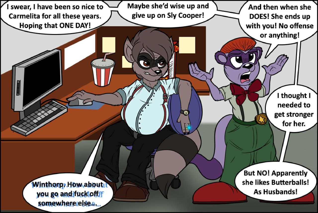 Sly Cooper - Weighty Punishment + Alternative ending page 8 full