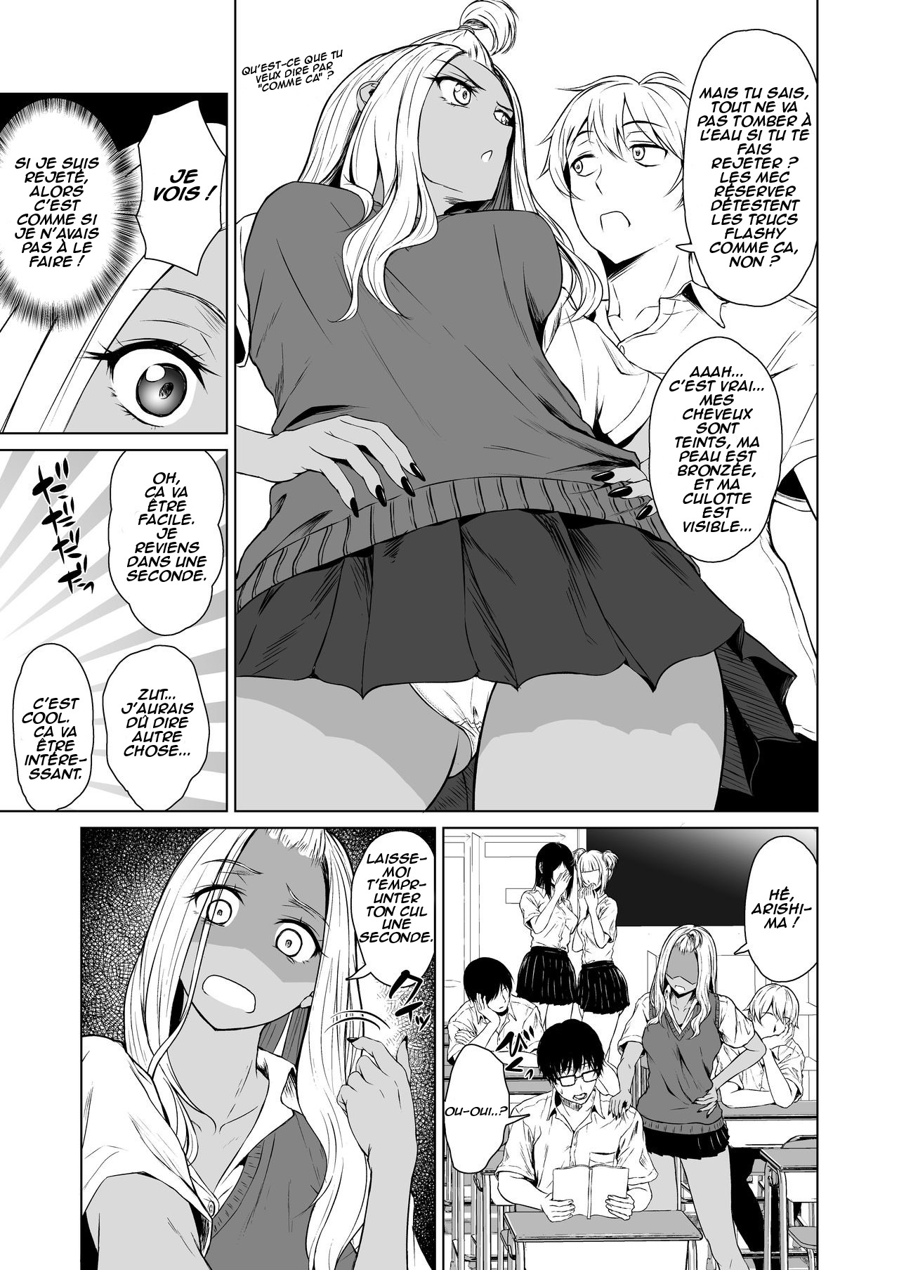 Gal to InCha no Kousai Shuukan. | Une relation d'une semaine entre une Gyaru et un mec réservé. page 7 full