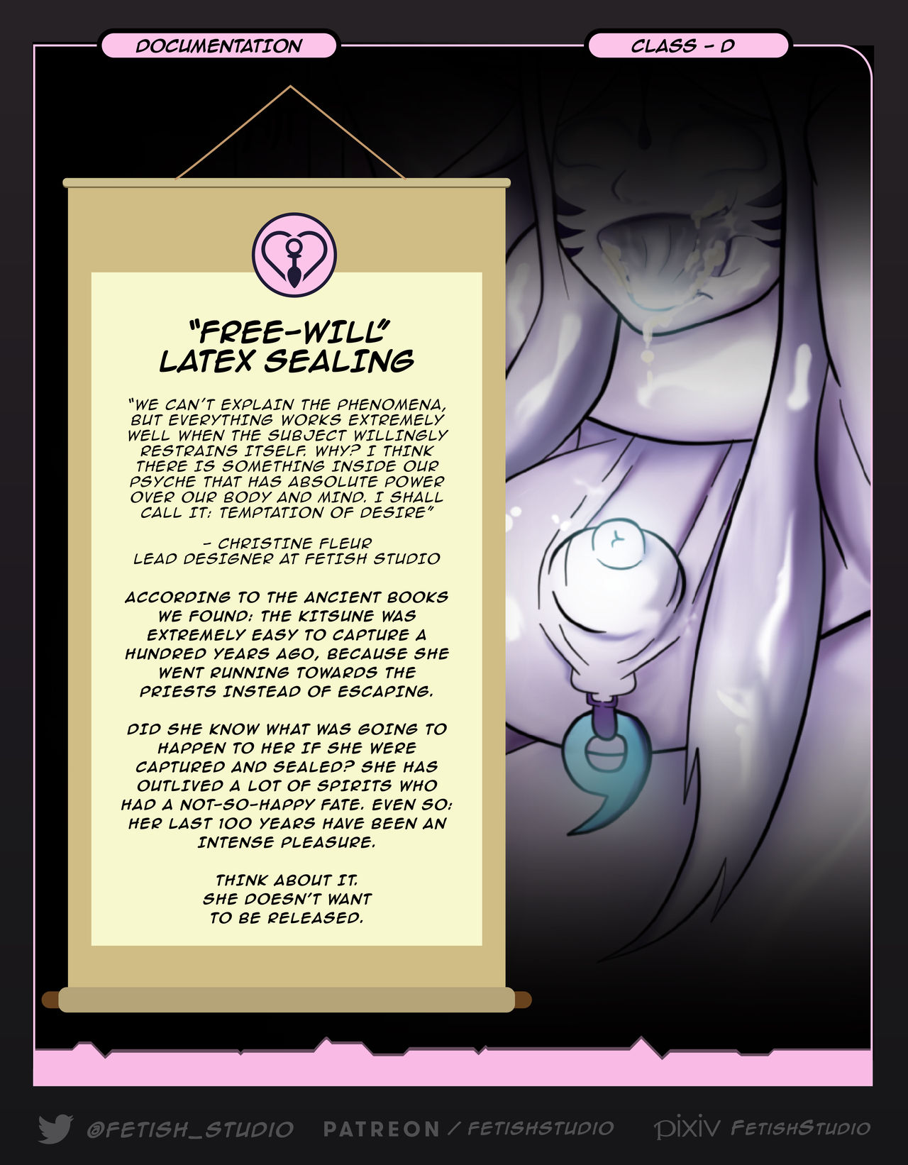 LATEX KITSUNE ENCASEMENT - JAPANESE SHRINE 狐 キツネ page 7 full