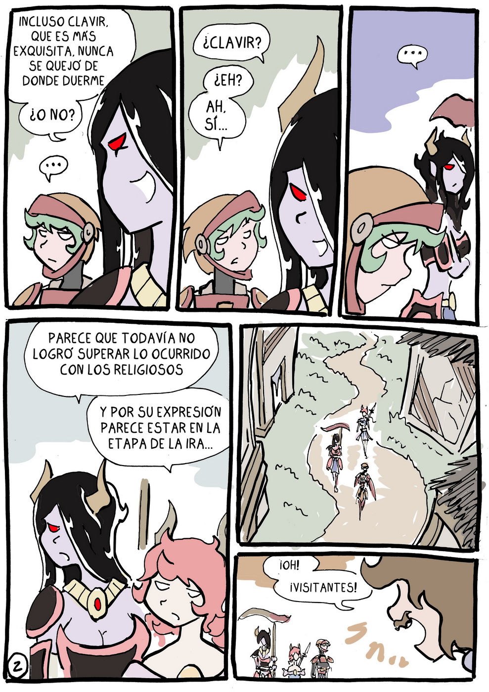 Las aventuras de Mayrah page 4 full