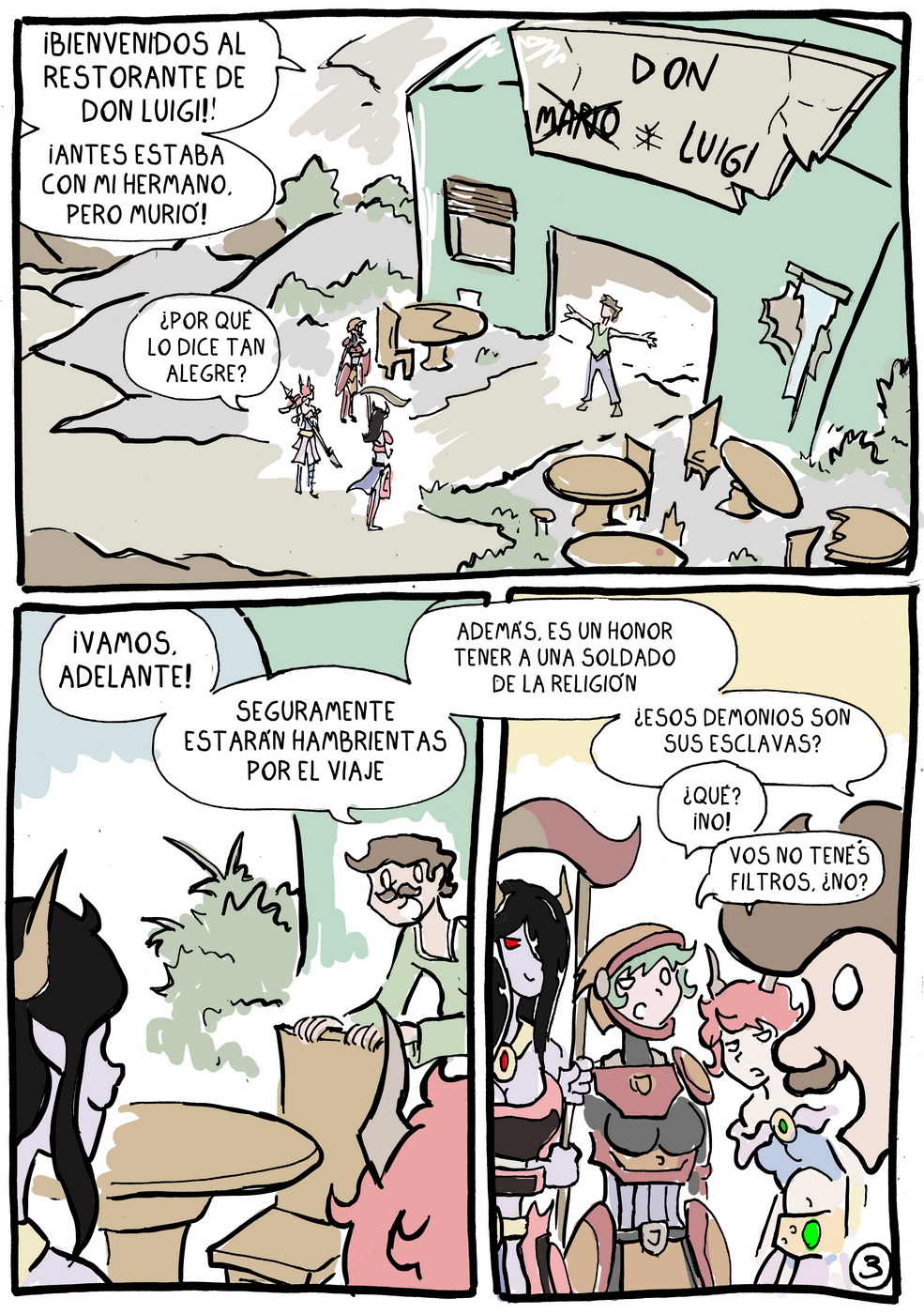 Las aventuras de Mayrah page 5 full