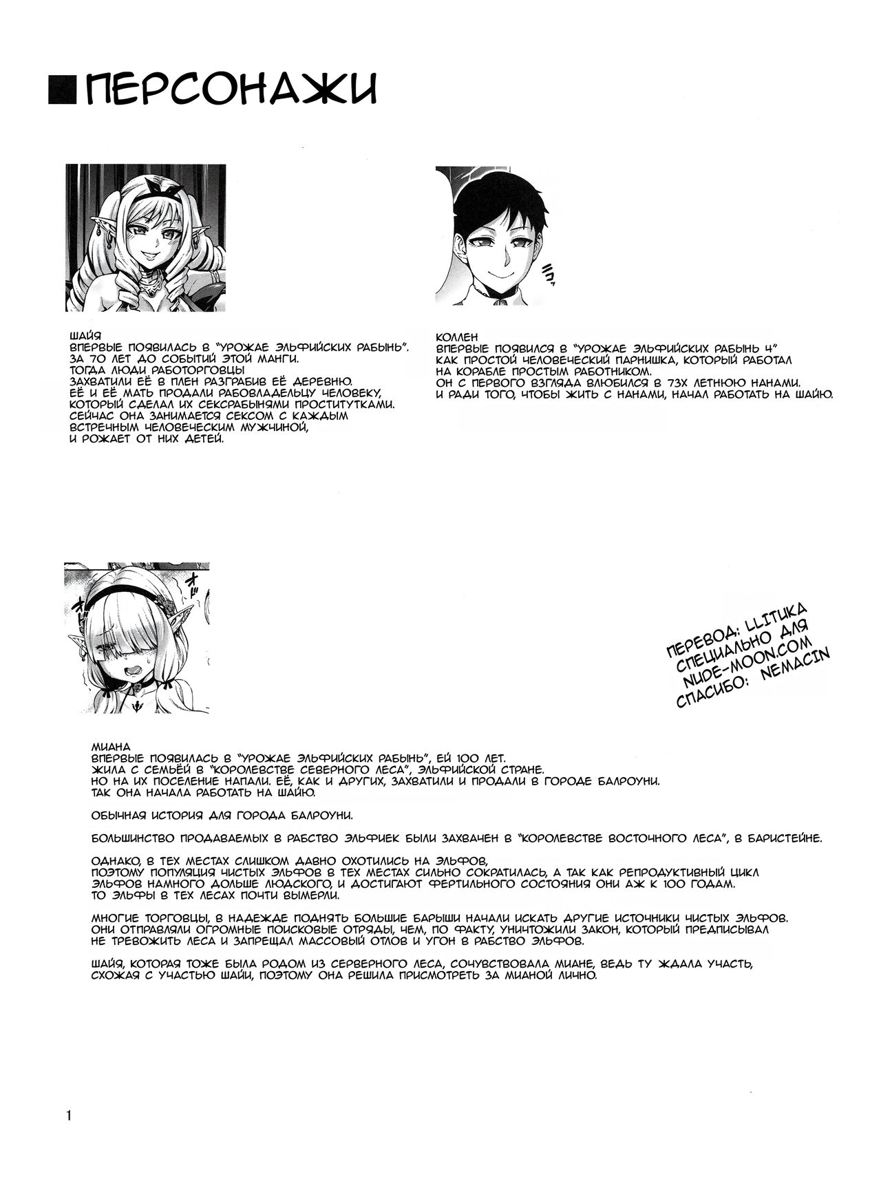 Houjou no Reizoku Elf 6 ~Higyaku Yousei~ | Урожай эльфийских рабынь 6 page 3 full