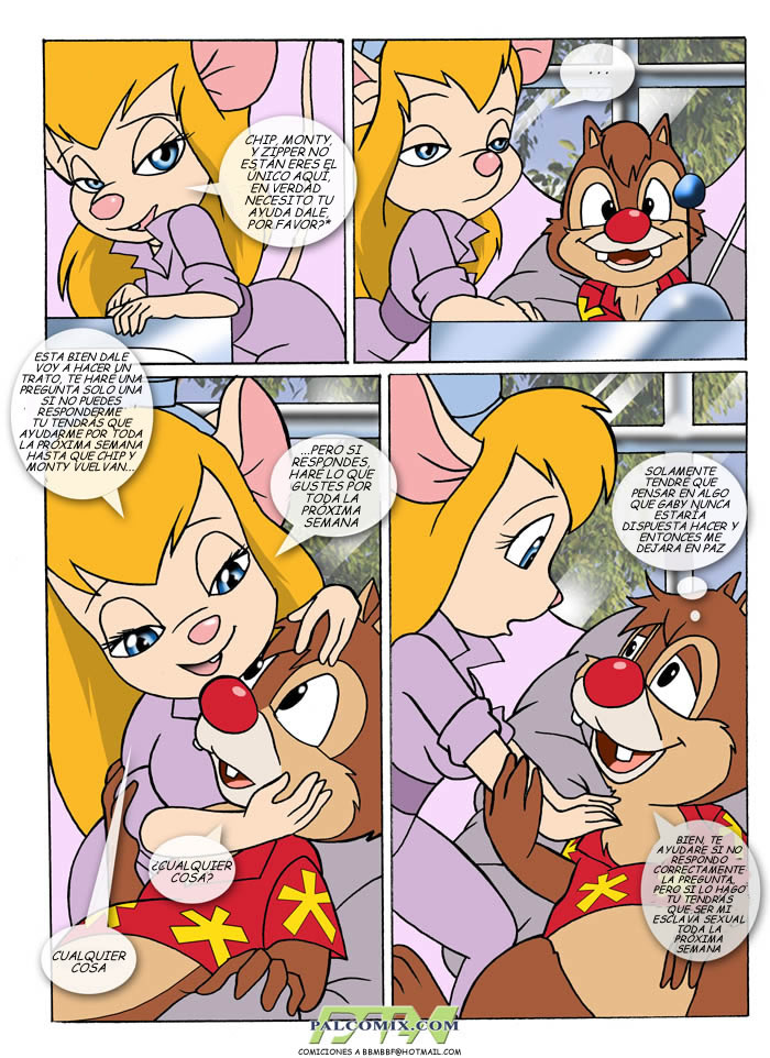 Rescue Rangers 01 La Vaga Apuesta de Gaby page 4 full