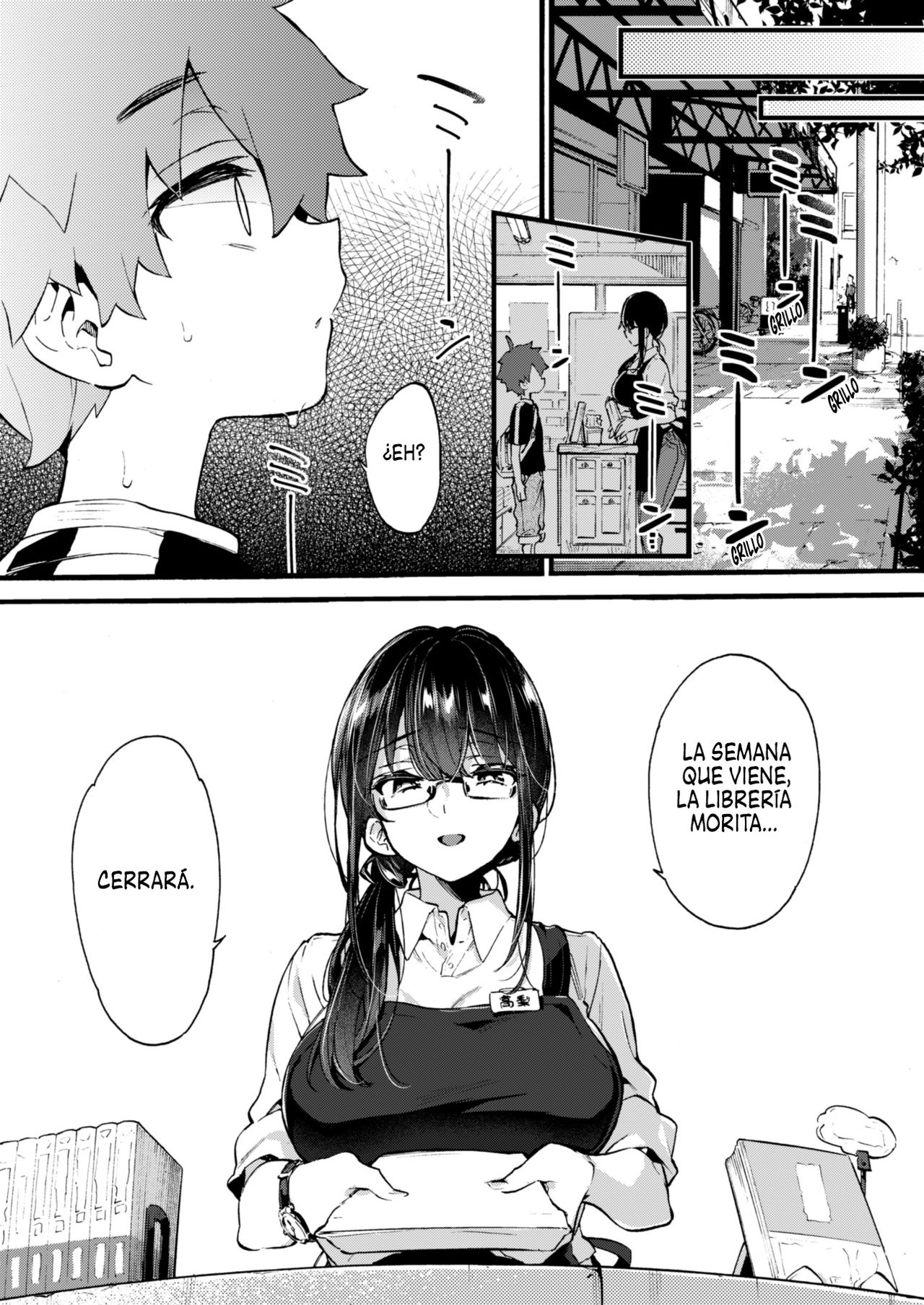 Boku to Shoten no Onee-san | Yo y la Onee-san de la Librería page 6 full