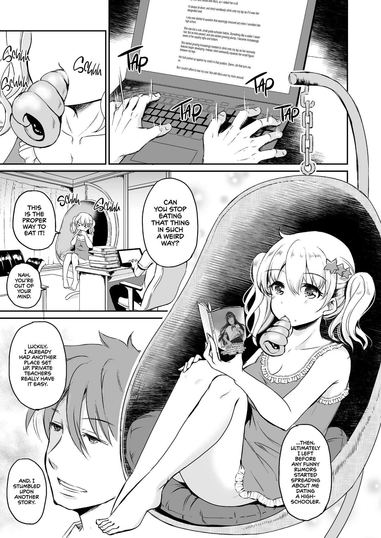 Choushi ni Notta JK ga Shinseki no Oji-san ni... | Clout Chasing page 4 full