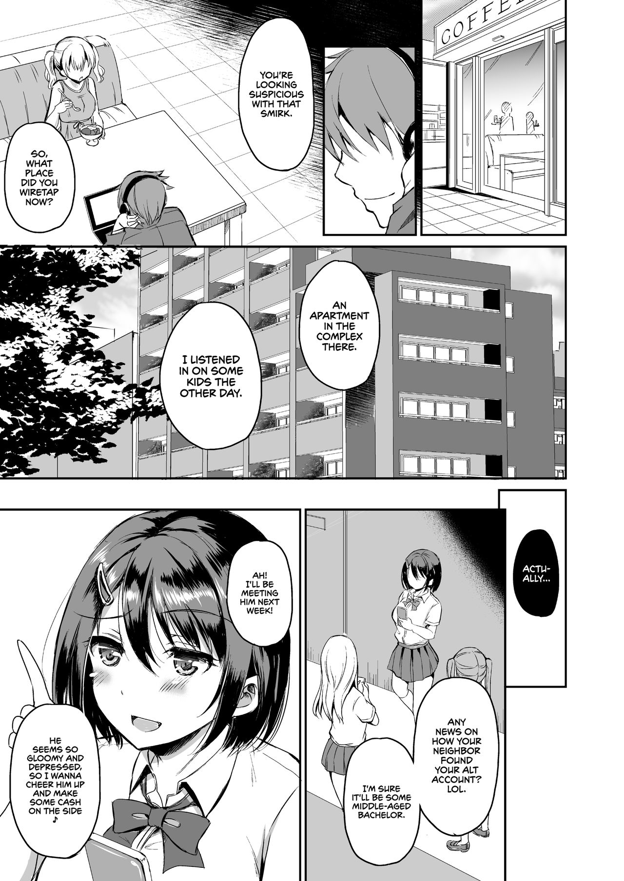 Choushi ni Notta JK ga Shinseki no Oji-san ni... | Clout Chasing page 6 full