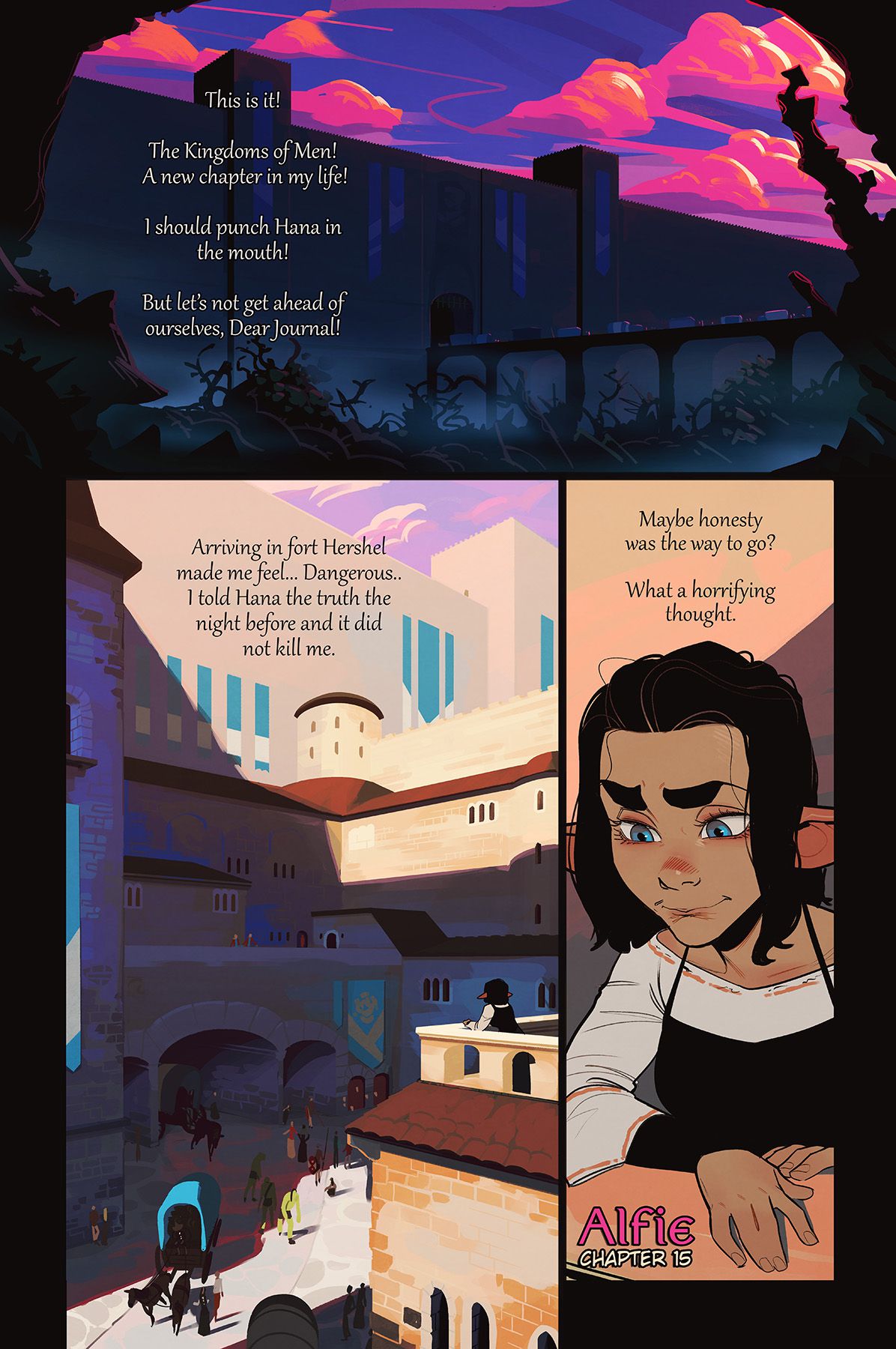 Alfie  - 15 . ongoing - english page 1 full