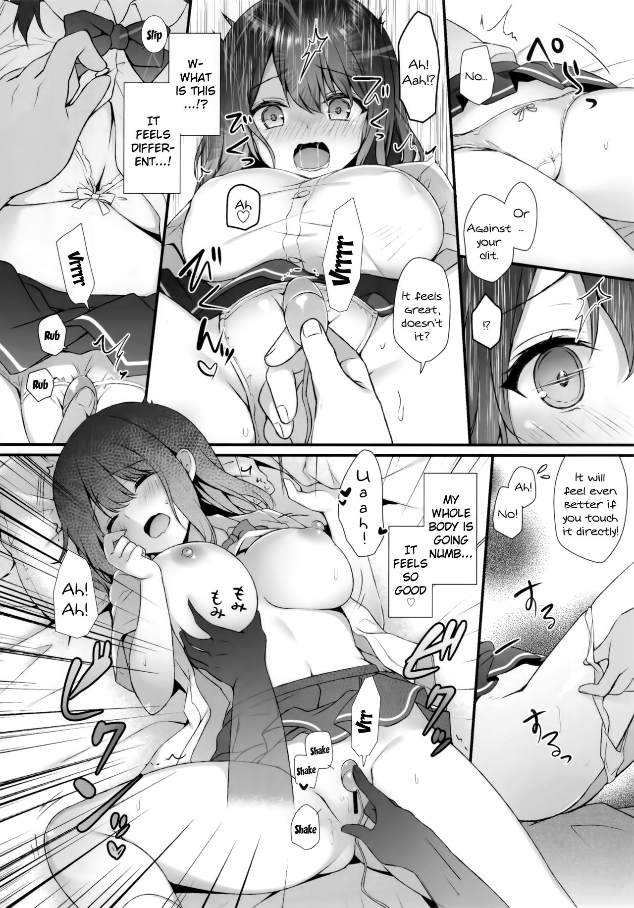 Sensei Dame desu... ~Kyonyuu Shoujo Momoka no Futaana Omocha Seme~ | Sensei We Shouldn't... page 8 full
