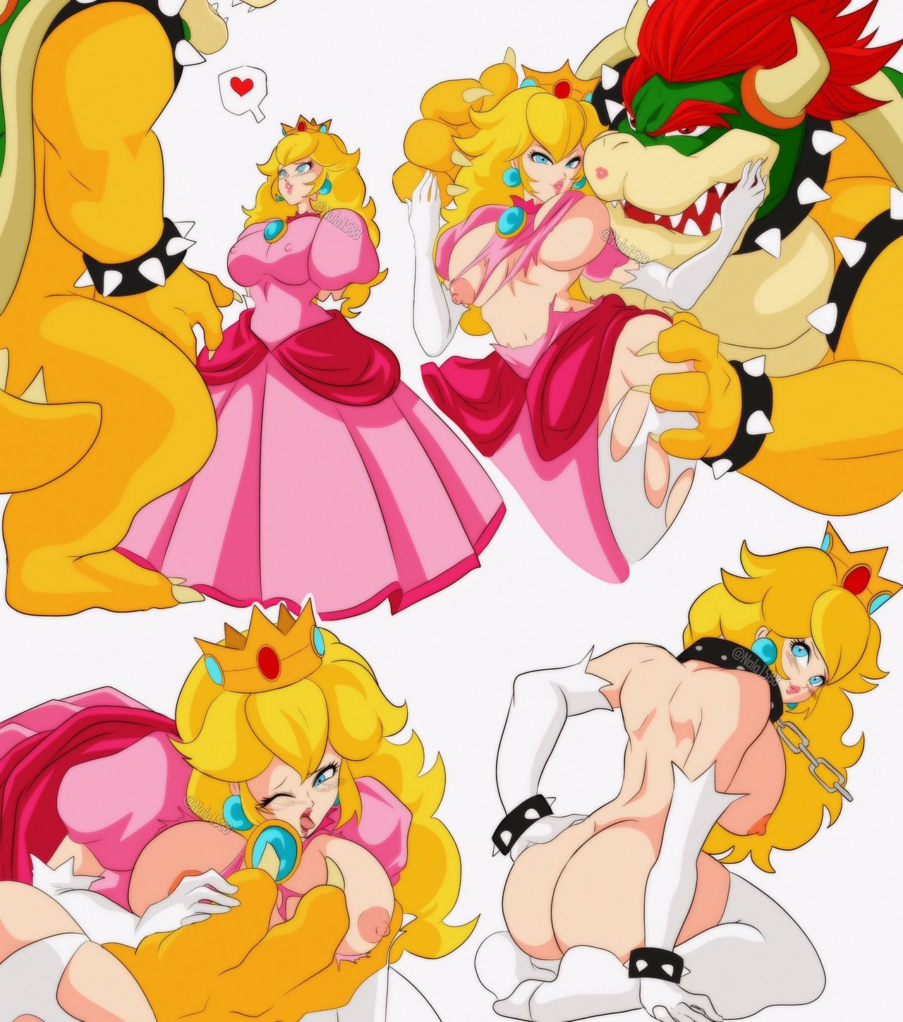 Bowser X Peach page 3 full