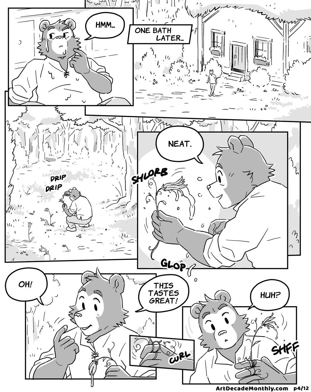Willy the Alchemist in Syrup Secrets page 4 full