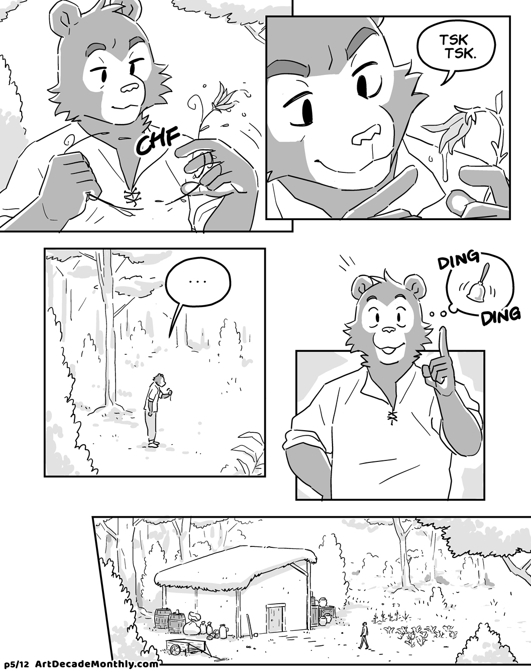 Willy the Alchemist in Syrup Secrets page 5 full