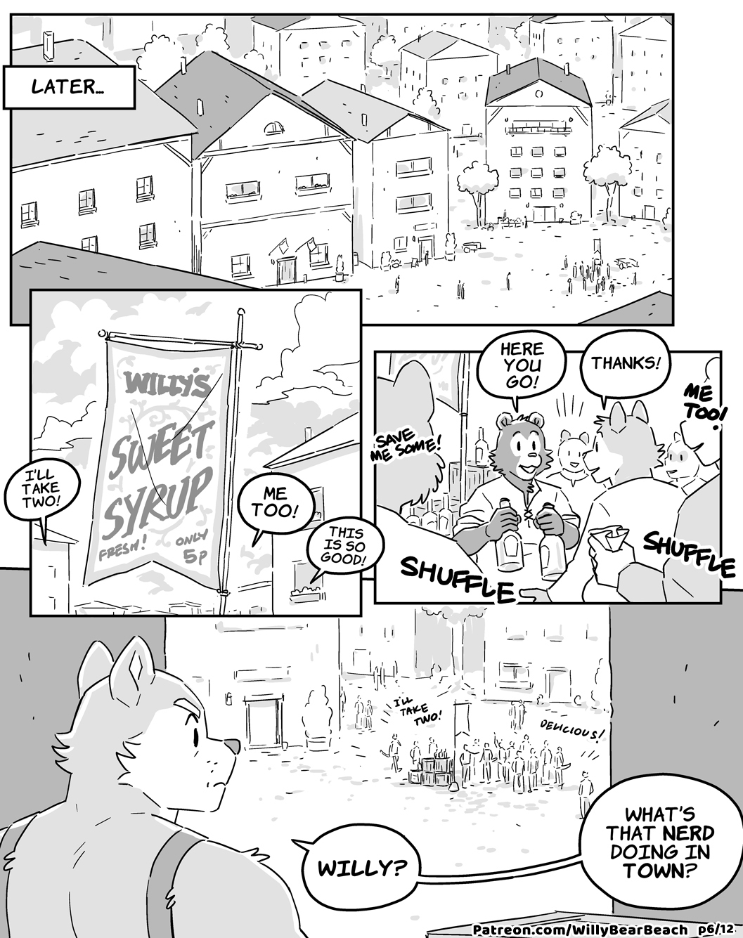 Willy the Alchemist in Syrup Secrets page 6 full