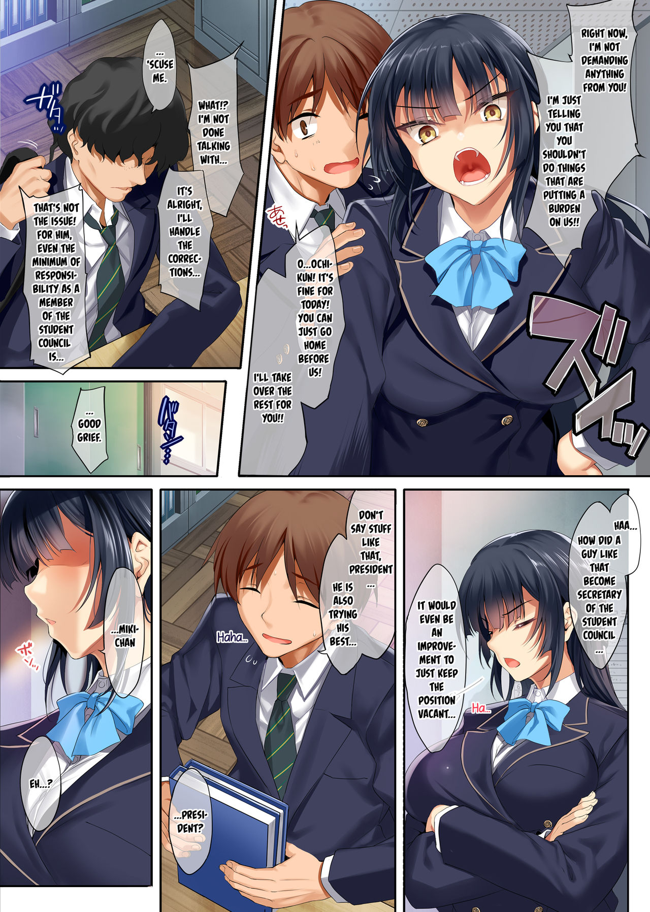 Takabisha na Seitokaichou o Appli de Juujun Choukyou page 4 full