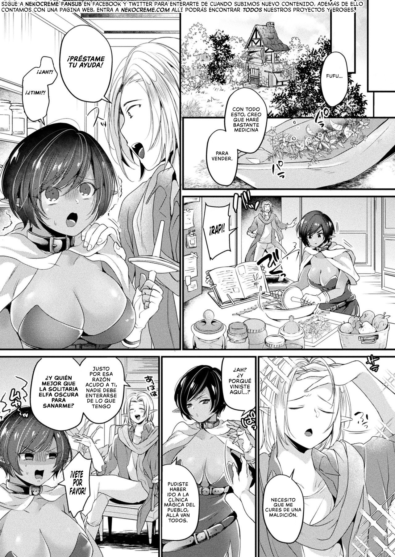 Naoshite Dark Elf-chan | Cúrame Elfa Oscura-chan page 2 full