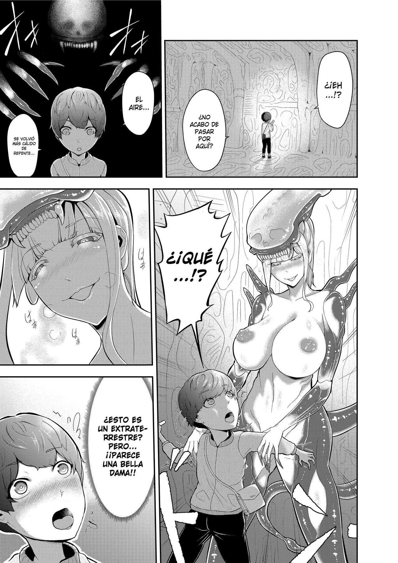 Alien Queen no Mae de Seieki o Sasageyou page 3 full