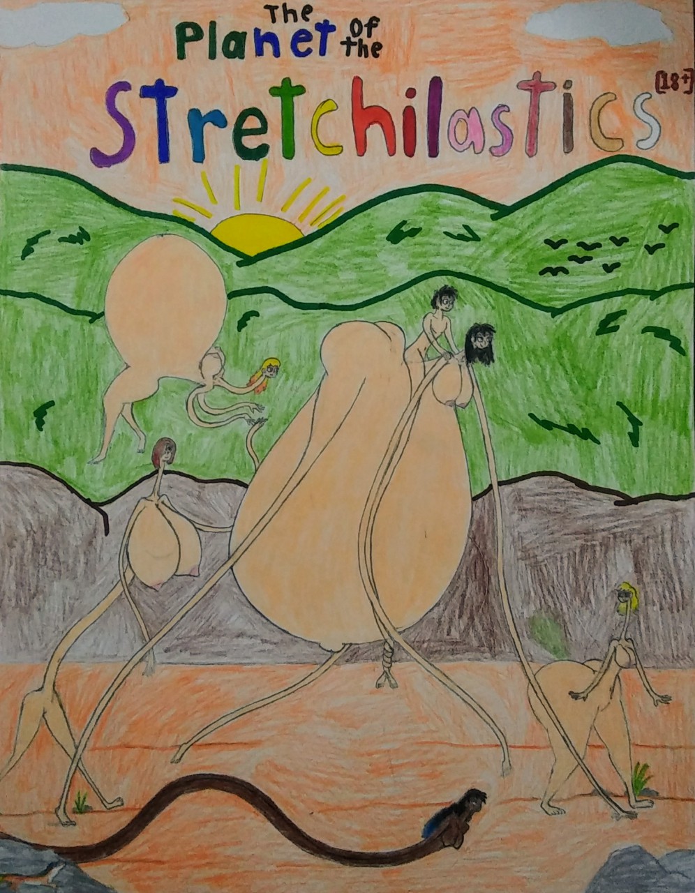 The Planet of the Stretchilastics page 1 full