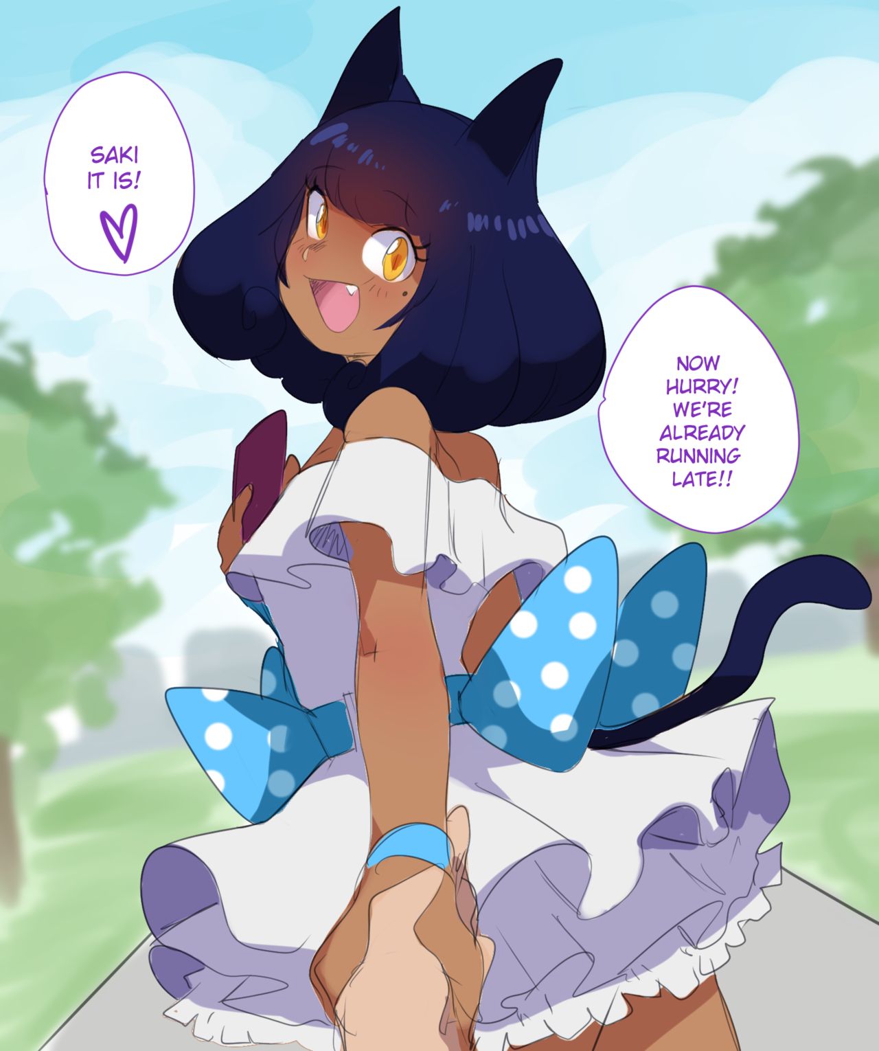 Date with Saki page 4 full