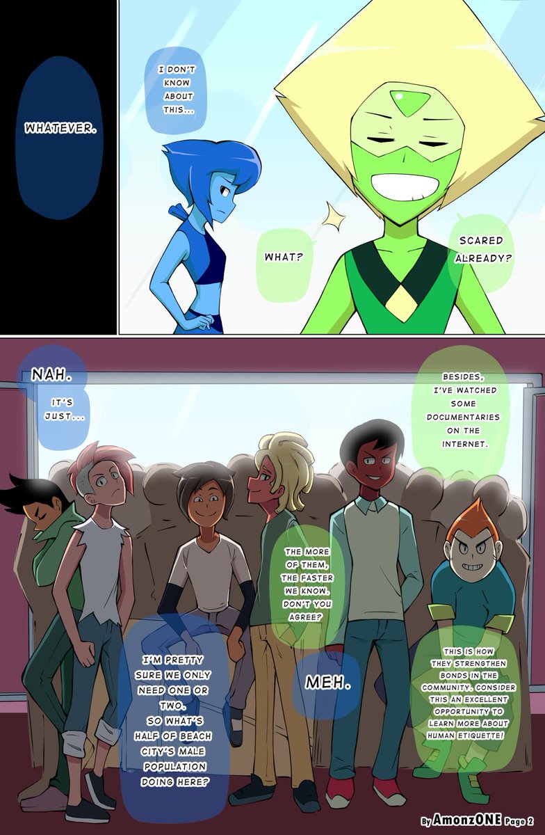 Peridot + Lapis comic page 4 full