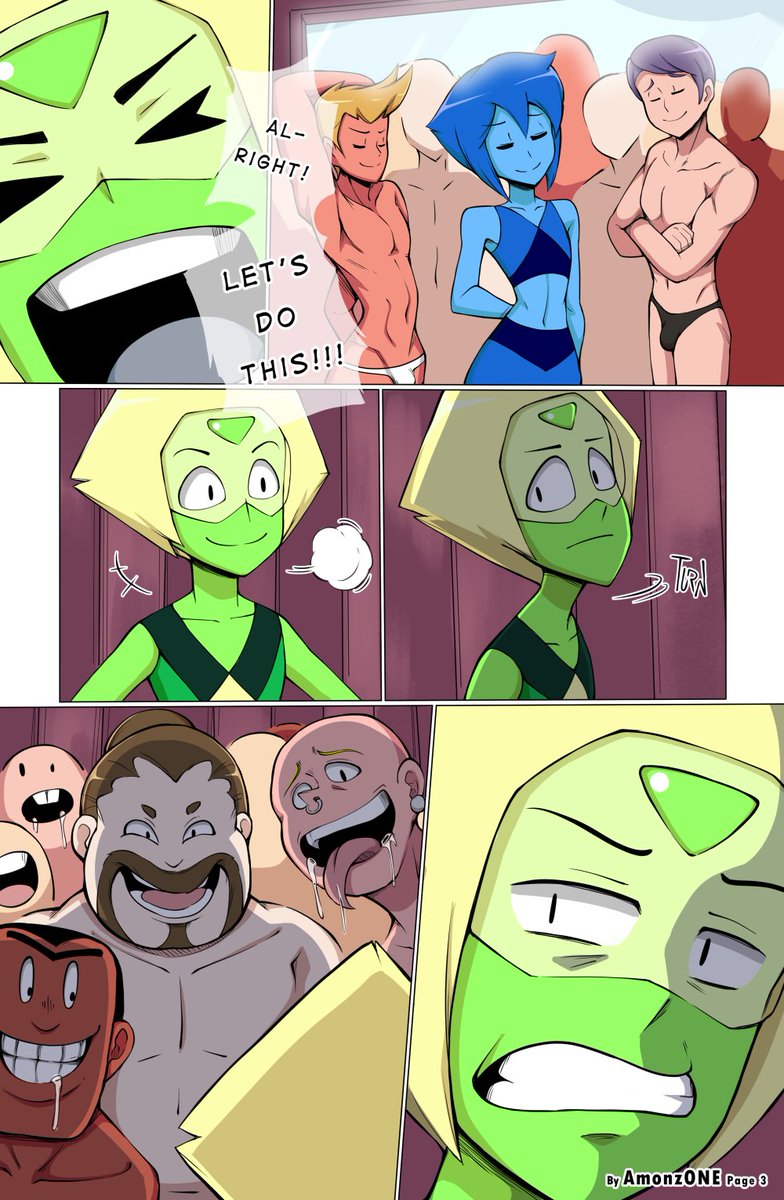 Peridot + Lapis comic page 5 full