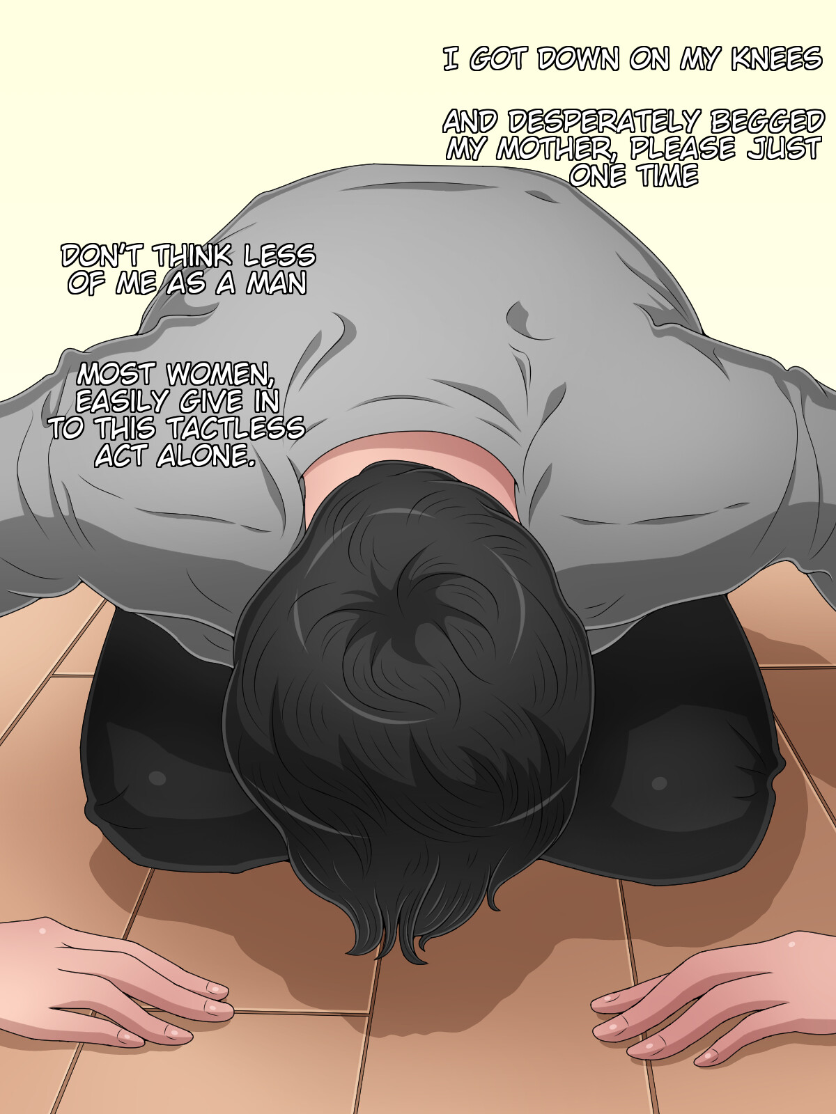 Bijin na Ofukuro o Oyaji kara Netoru Tame ni Dogeza shite Sex o Tanonde Mita | Begging my beautiful mother for sex to steal her from my father page 6 full