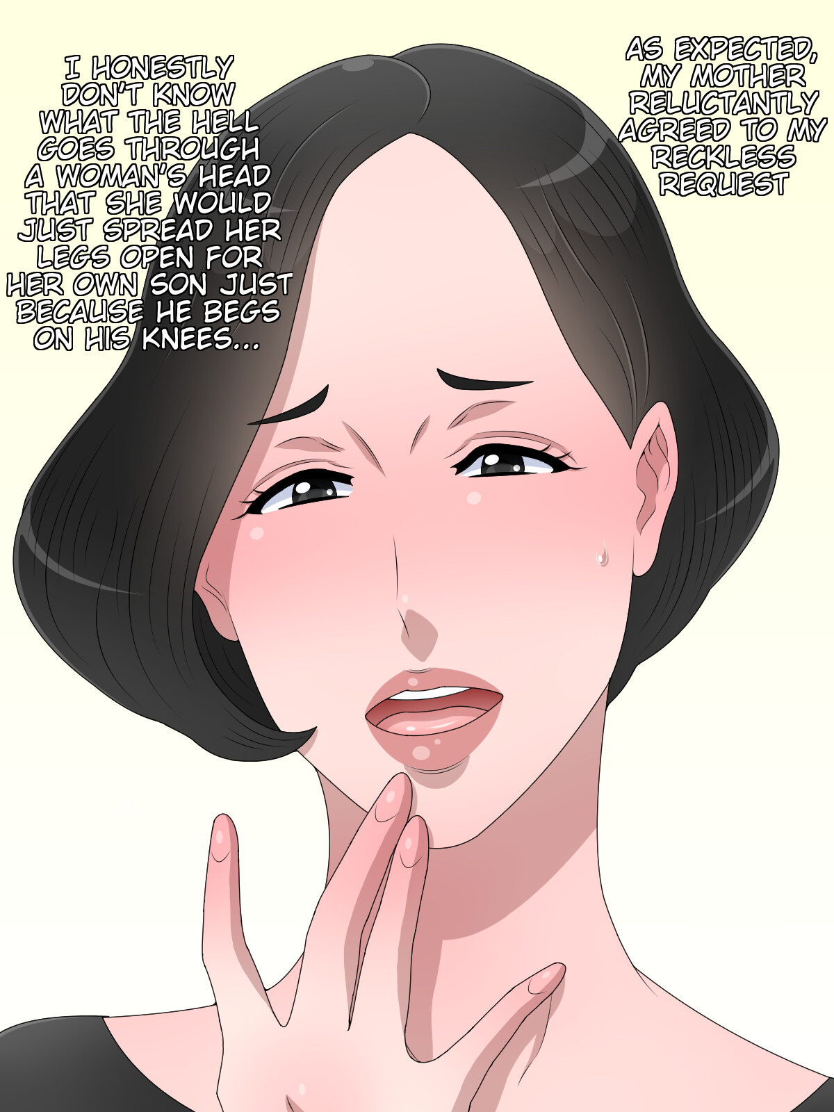 Bijin na Ofukuro o Oyaji kara Netoru Tame ni Dogeza shite Sex o Tanonde Mita | Begging my beautiful mother for sex to steal her from my father page 7 full