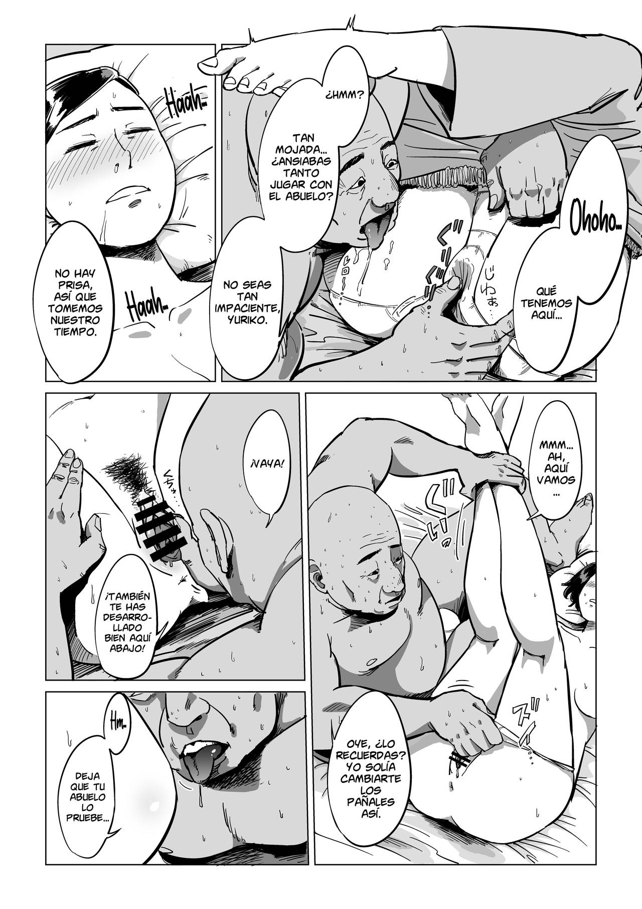 Sofu, Mago to Asobu | El Abuelo Juega con la Nieta page 9 full