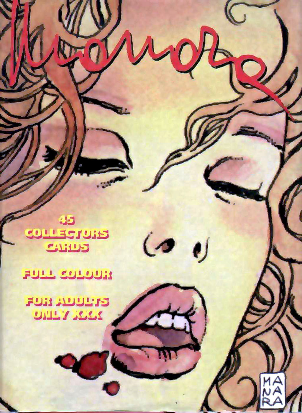 Manara Collectors Cards page 1 full