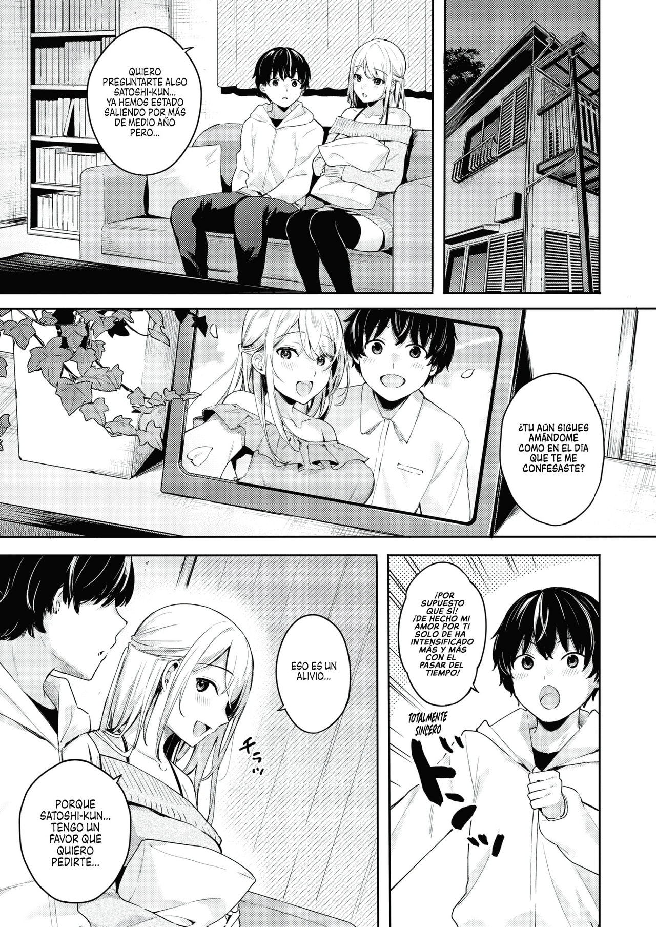 Shojo to Kanojo to Netorare to | La Virgen, la Novia y el NTR page 3 full