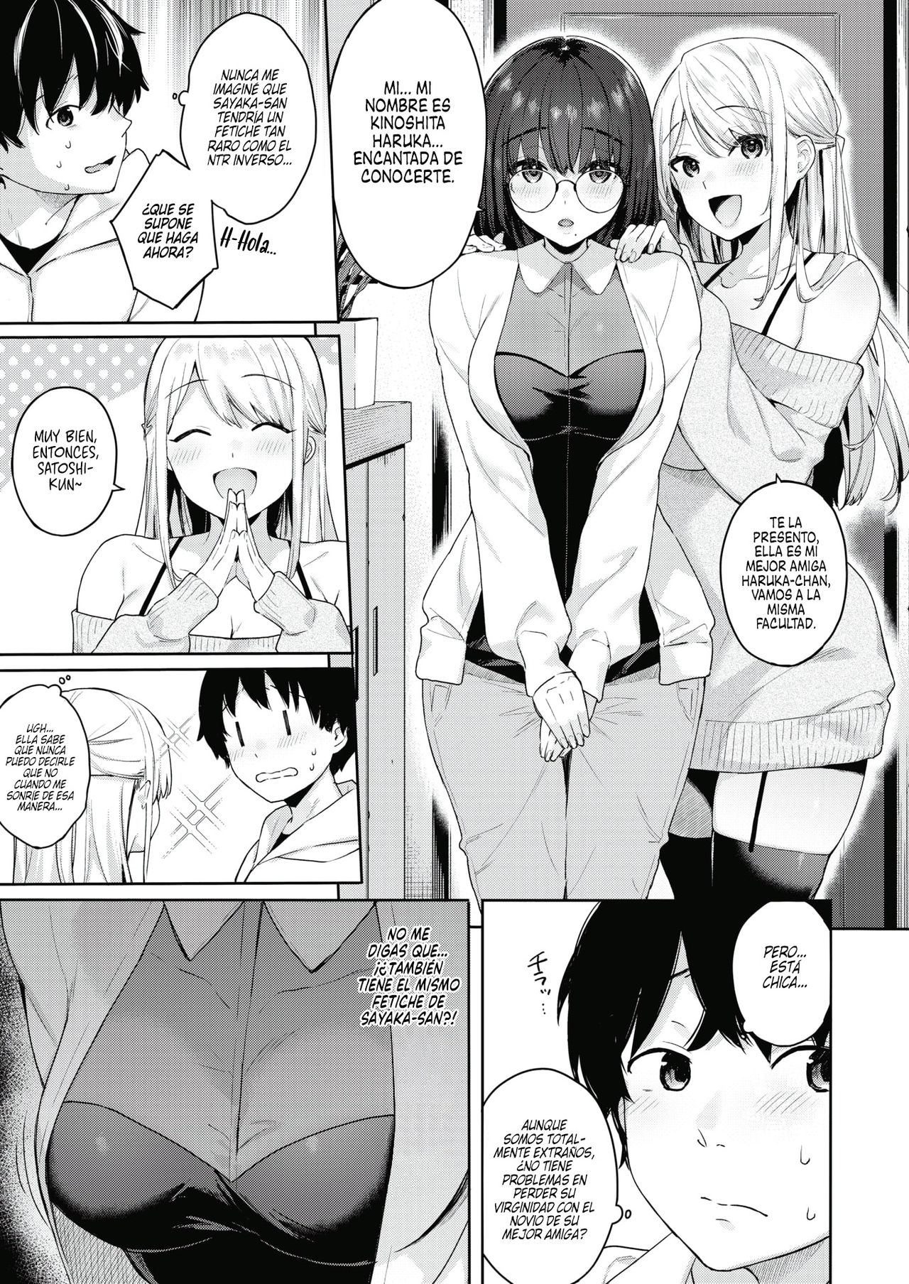 Shojo to Kanojo to Netorare to | La Virgen, la Novia y el NTR page 5 full