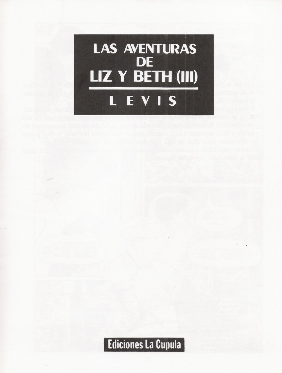 Las aventuras de Liz &amp; Beth III page 3 full