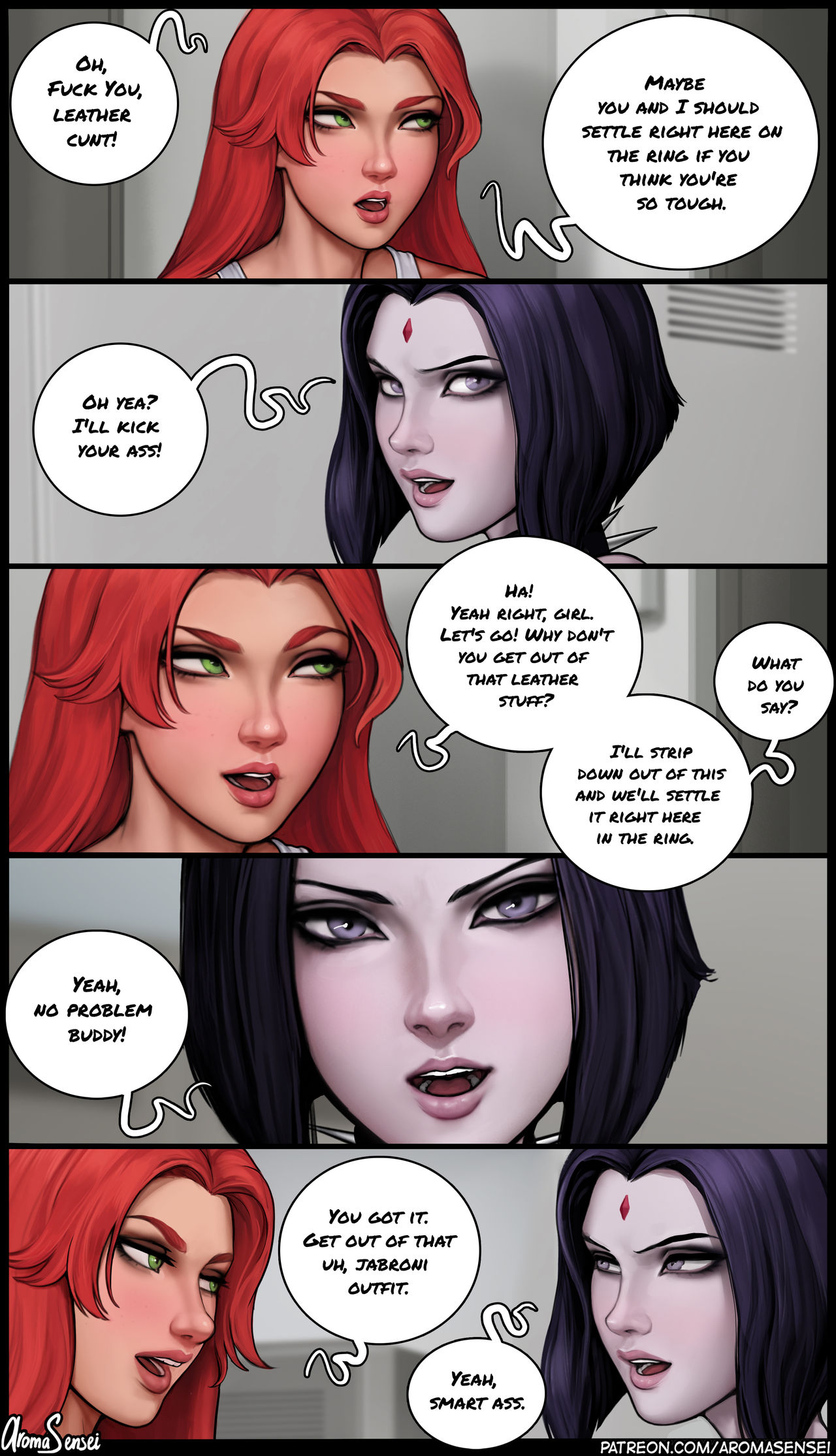 Titans of the Locker Room! page 6 full