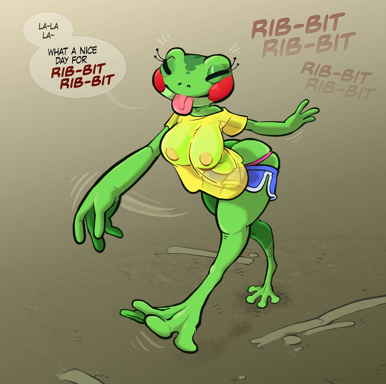 Innocent Frog page 1 full