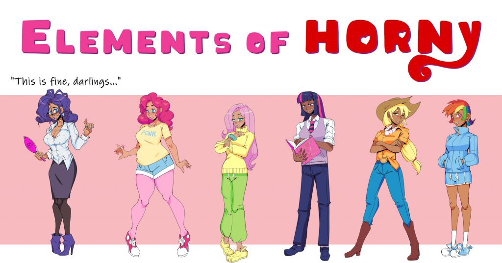 Bimbofied My Little Ponies page 1 full