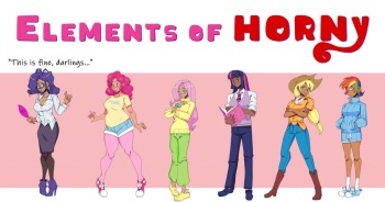 Bimbofied My Little Ponies cover