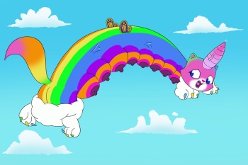 Rainbow Butterfly Unicorn Kitty Corruption cover